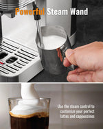 Cafetera Espresso SHARDOR 20 Bares con Espumador y Pantalla Táctil.(USADA)