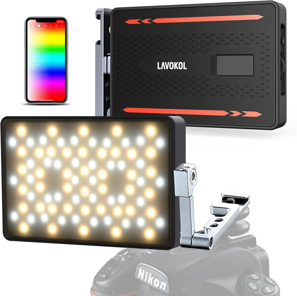 Panel Luz LED Waffle Video Fotografia 5500 K