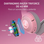 Auriculares Inalámbricos Razer Kraken BT Kitty, Cancelación De Ruido.