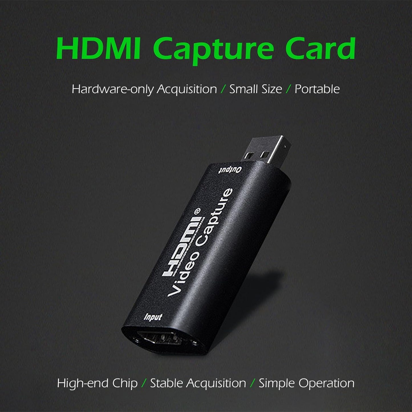 Tarjeta de captura de video HDMI 4K.
