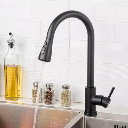 Grifo De Cocina Extraíble Grifo Monomando con rociador extraíble