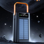 Power Bank Solar 20000mAh Carga Rápida Linterna LED