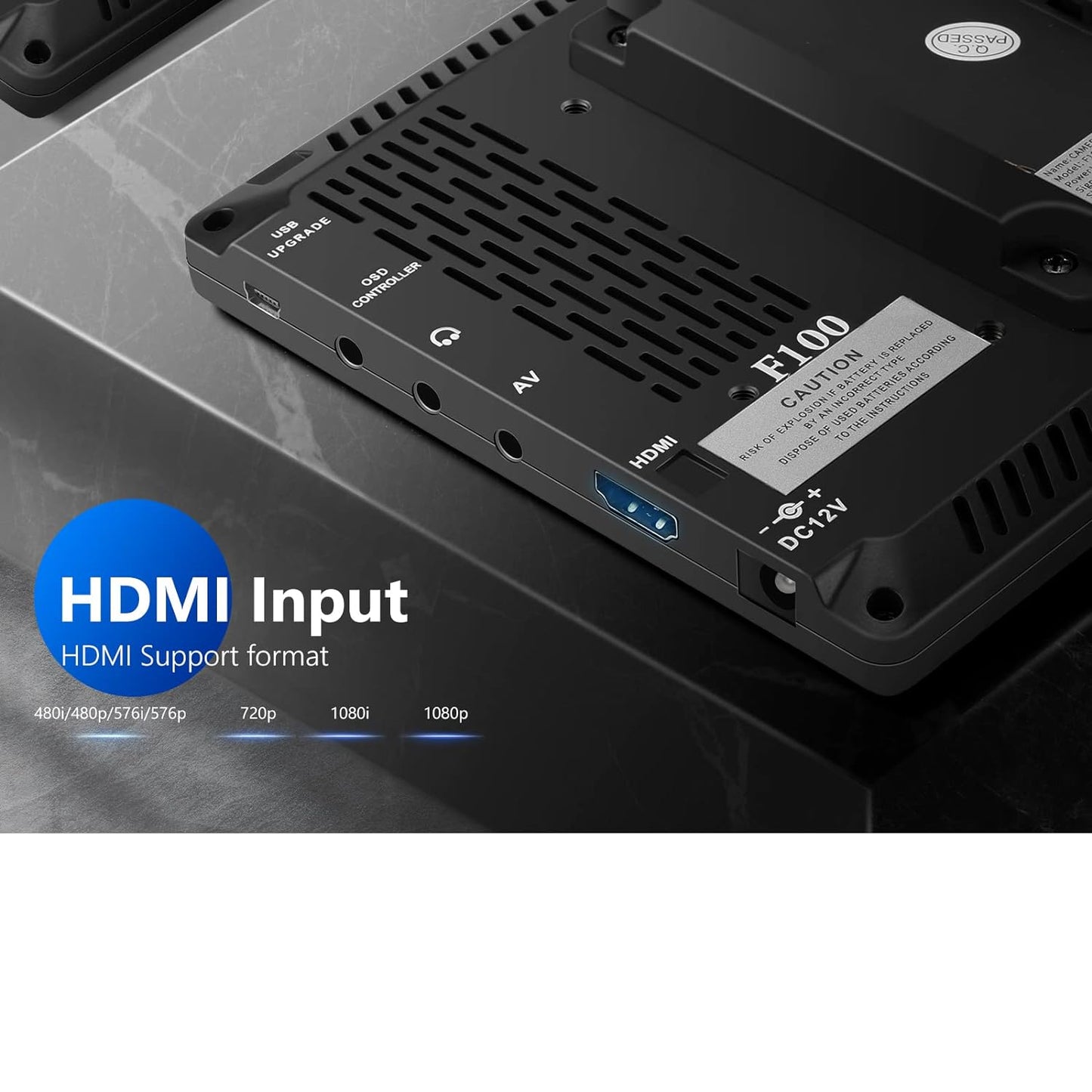 NEEWER F100 Cámara de 7 Pulgadas Monitor (USADO)