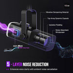 Micrófono FIFINE AM8T USB XLR RGB Con Brazo
