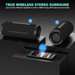 Altavoz Bluetooth Monster  S620, TWS, impermeable, BT 5.4