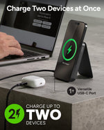 Cargador magnético Mophie Snap+ Juice Pack Mini con Soporte 5000 mAh