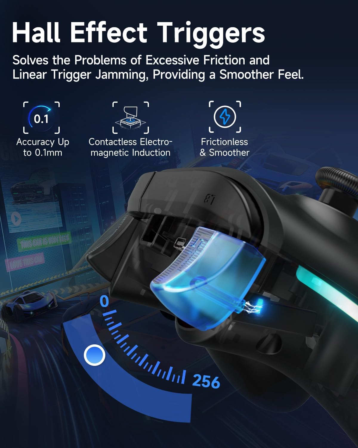 Control Inalámbrico RGB Bluetooth Gamepad Multiplataforma Para PC Android Switch iOS,EasySMX X15