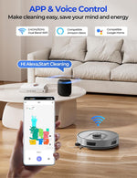 Robot Aspiradot y fregona Redroad, vaciado automático, WI-FI App.
