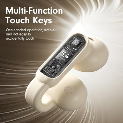 Auriculares ultra abiertos Bluetooth 5.4 con clip ligero (USADO)