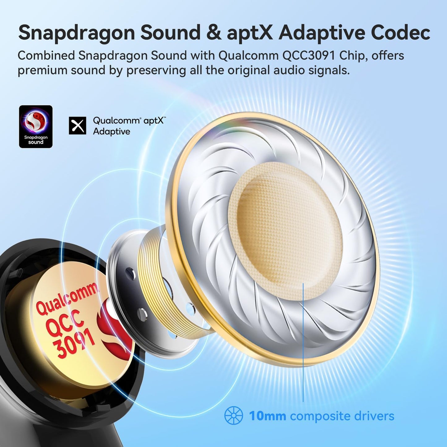 Audífonos Inalámbricos Earfun Air Pro 3