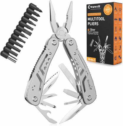 Multiherramienta profesional de acero inoxidable, WUWRL.