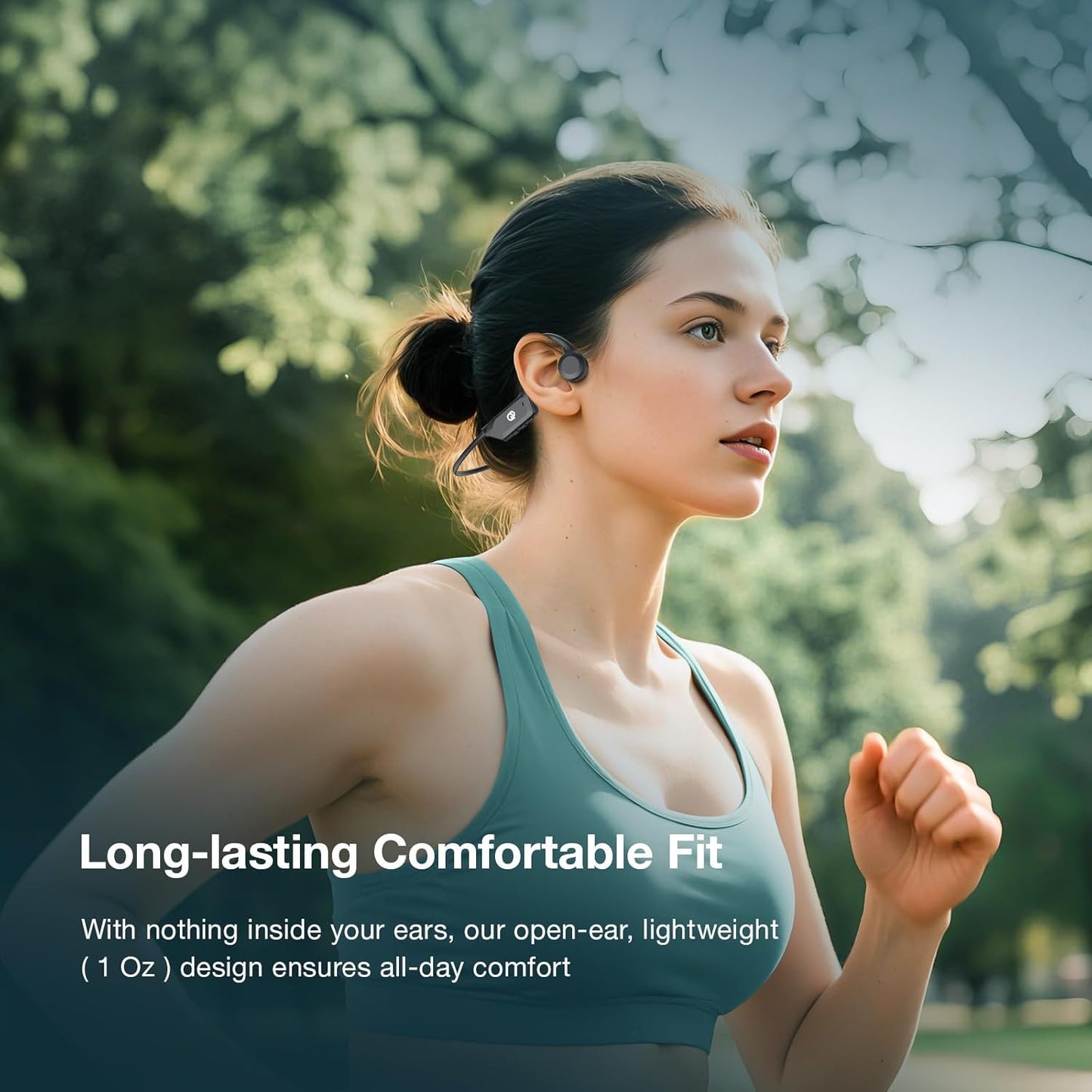 Auriculares de conducción ósea, inalámbricos Bluetooth USADO