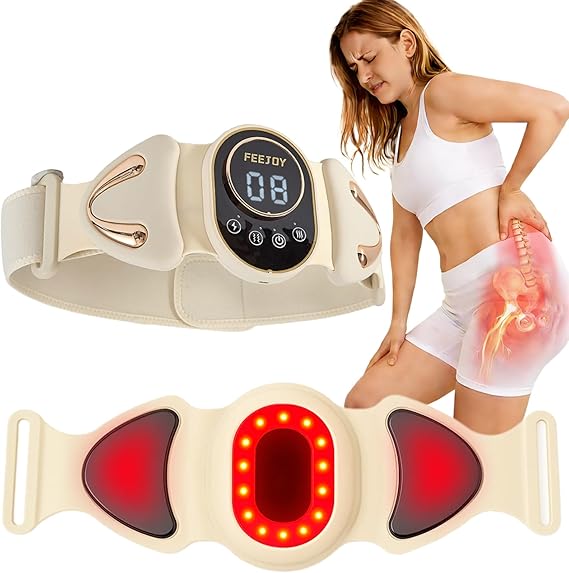 Masajeador Inteligente 4 en 1 De Espalda Baja Con Calor FEEJOY
