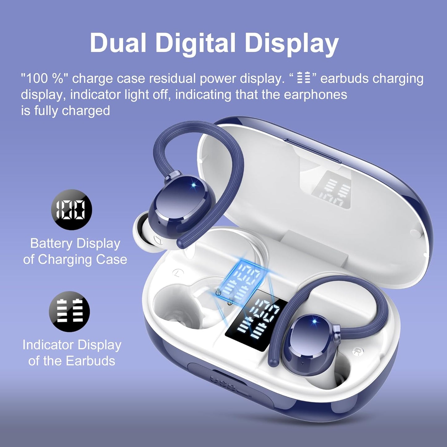Auriculares inalámbricos Bluetooth Sport Q22 (USADO)