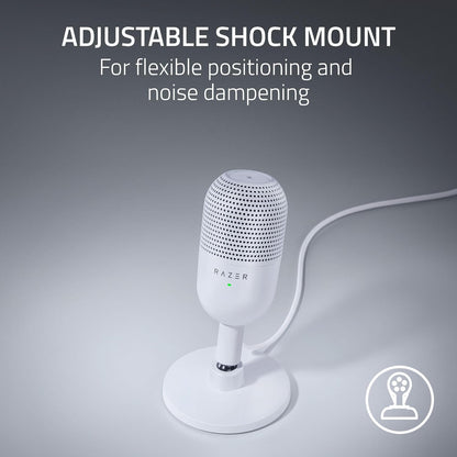 Micrófono USB Razer Seiren V3 Mini Blanco Condensador