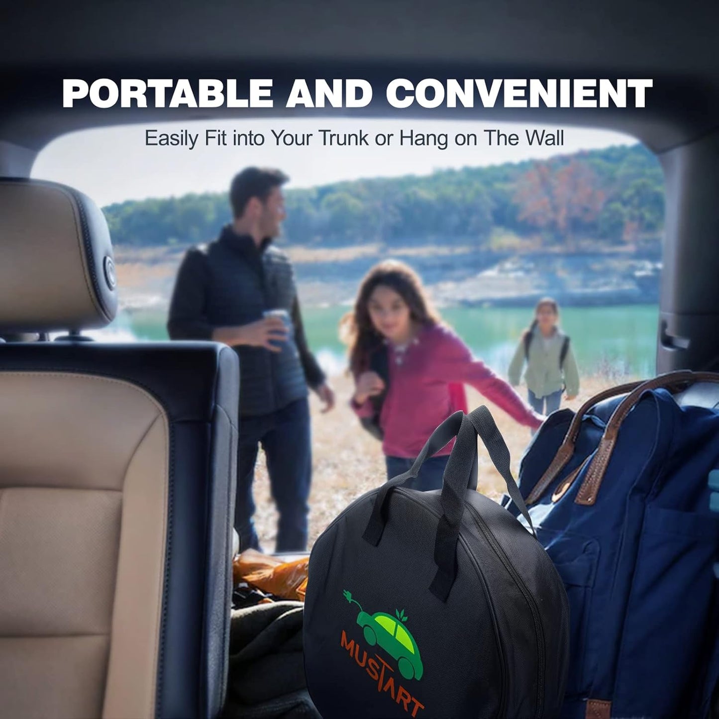 Cargador Para Auto Electrico Mustart, Ev Con Nema, Level 2(USADO)