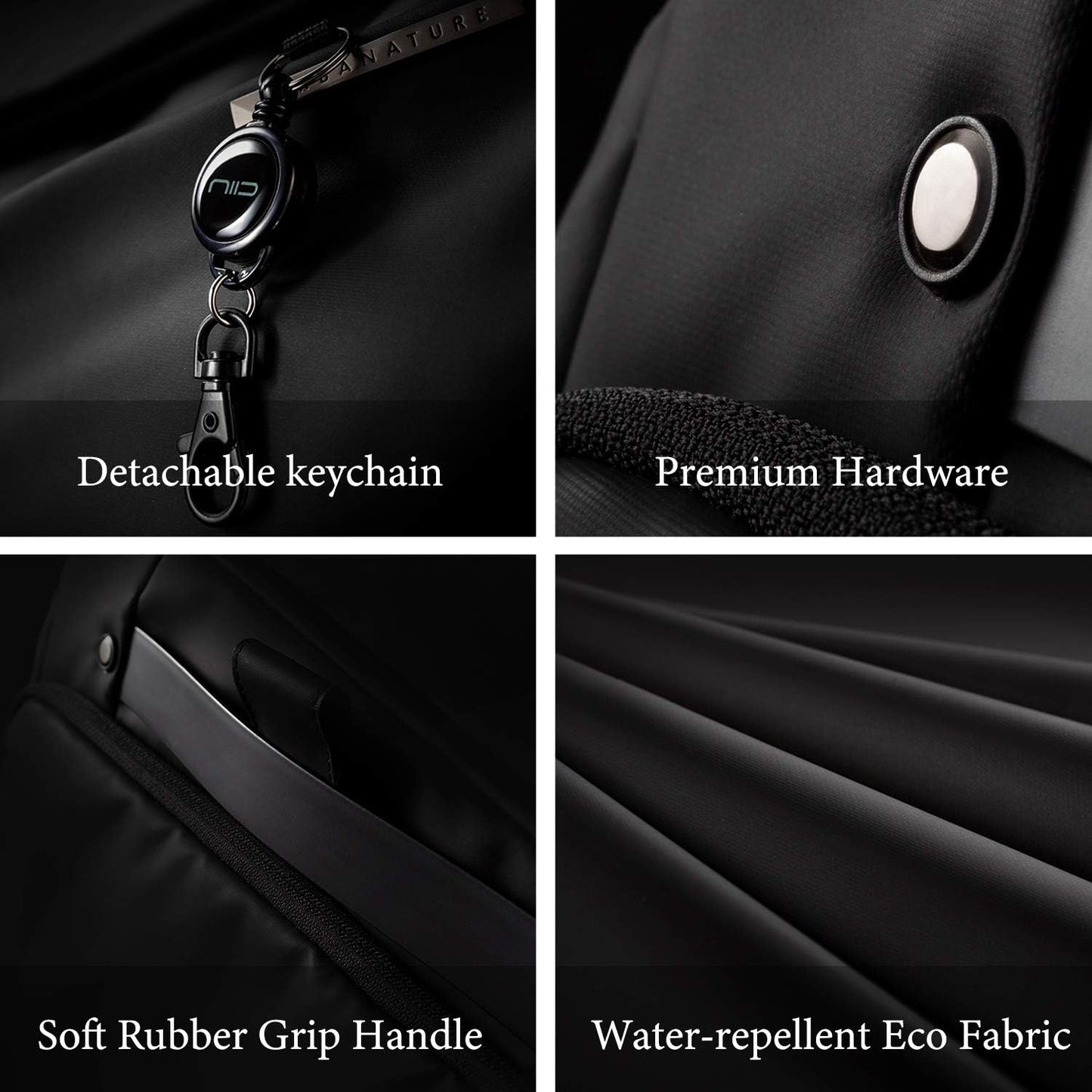 Bolso bandolera multiusos impermeable antirrobo. NIID R1