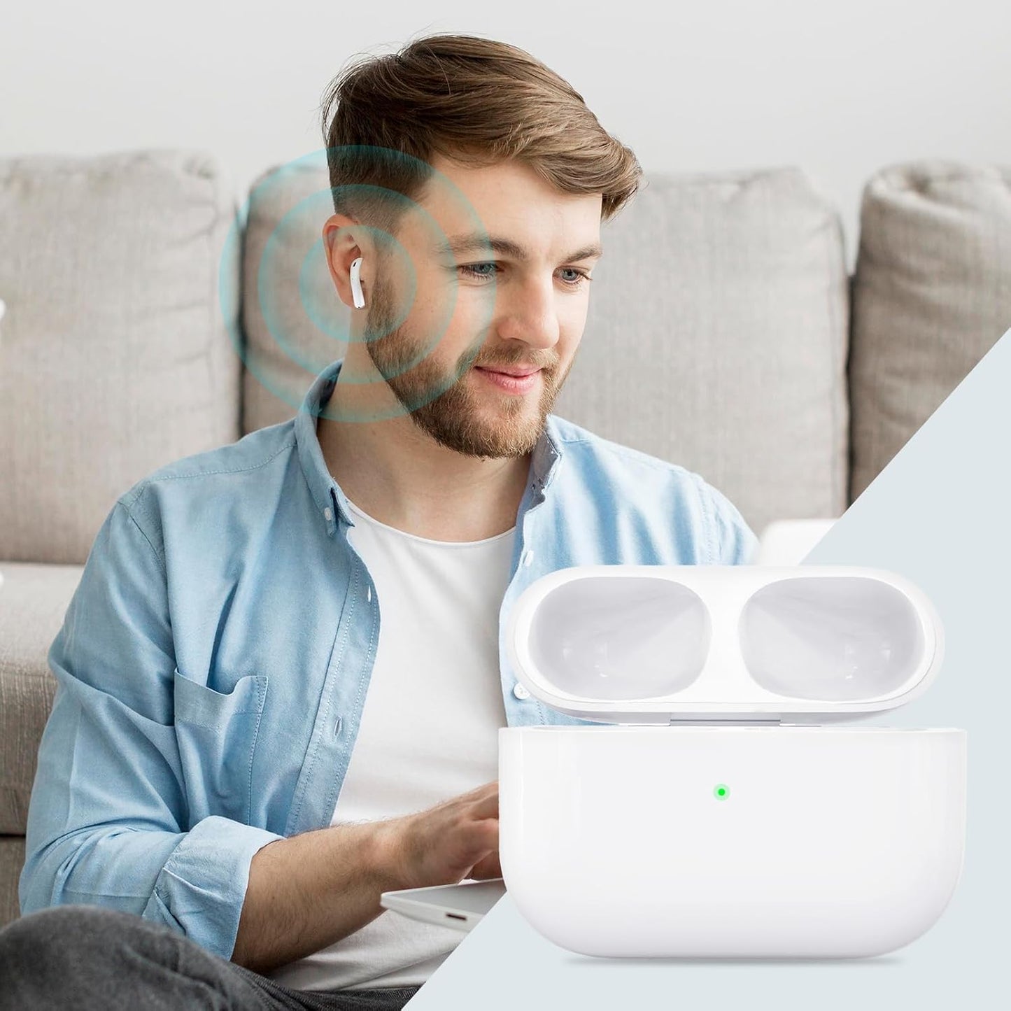 Estuche de carga AirPods Pro de 1.ª2.ª gen (USADO)