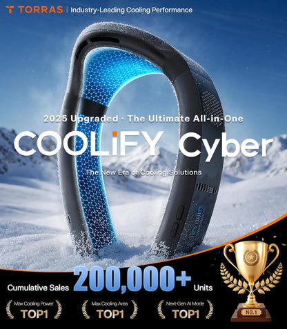Aire acondicionado para cuello, Torras Coolify, recargable, (USADO).