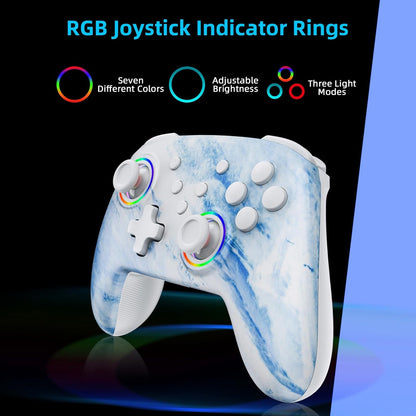Mando de Efecto Hall Con Joystick,  NexiGo.