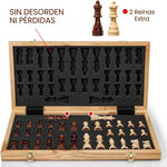 Juego de Tablero de Ajedrez Magnético Para Adultos y Niños.