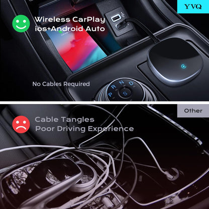 Adaptador inalámbrico CarPlay Plug & Play Android y IOS