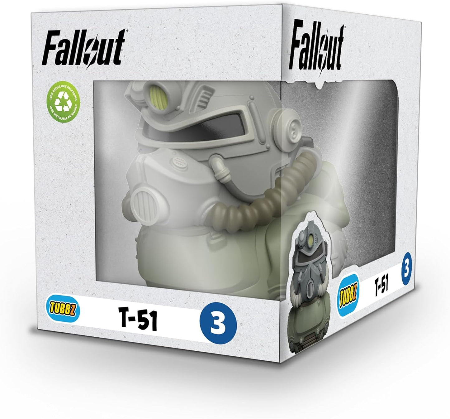 TUBBZ T-51 Figura de Vinilo Coleccionable, Pato de Fallout.