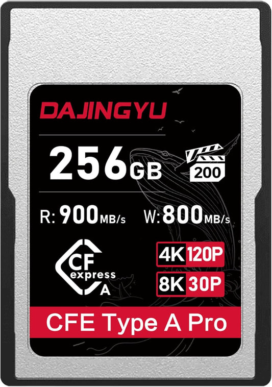 Tarjeta de memoria profesional CFE tipo A PRO, de 256 GB.
