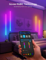 Luces LED Govee Glide RGBIC Inteligentes Pared Gaming