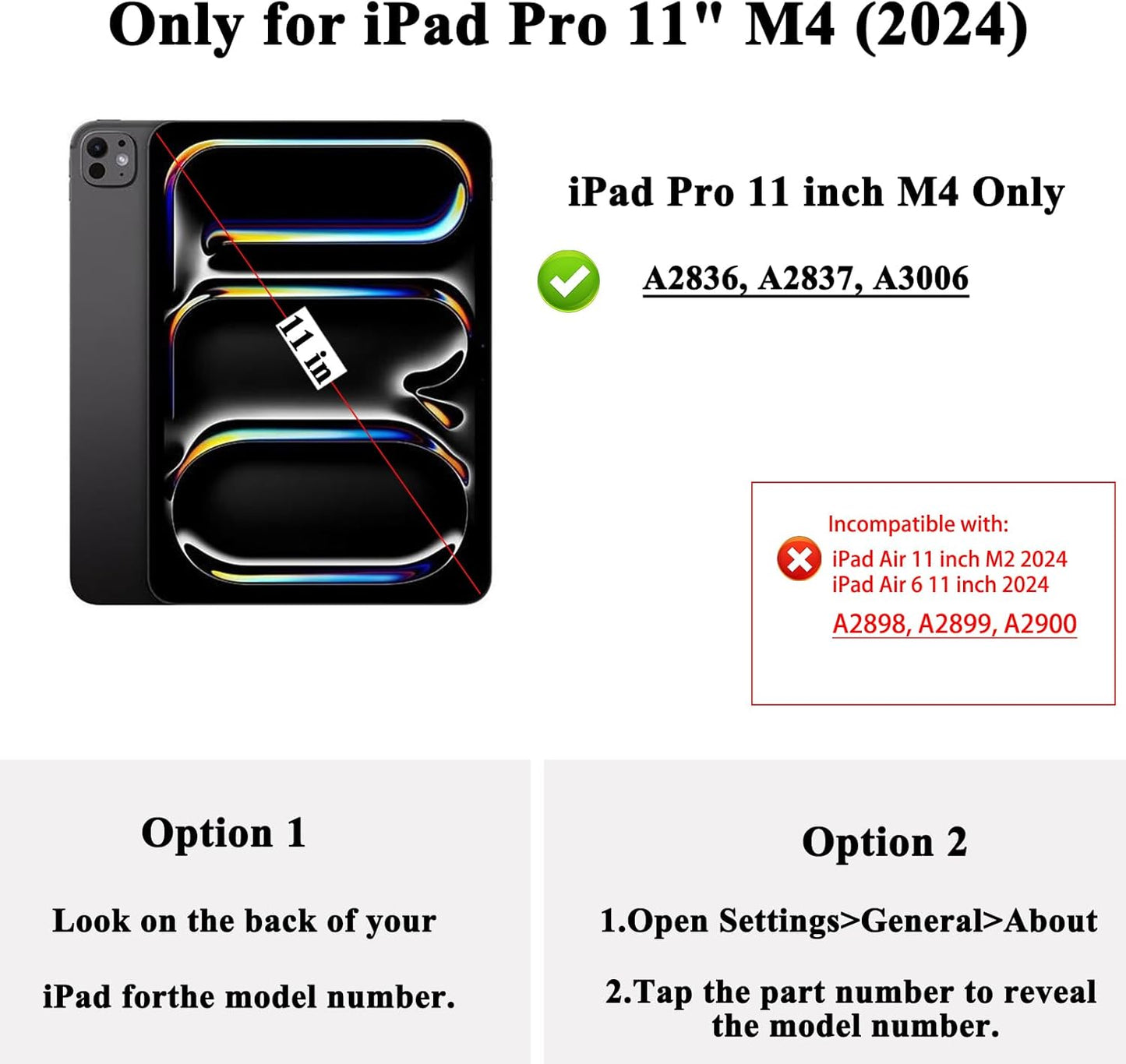 Funda de teclado para iPad Pro de 11" retroiluminación magnético