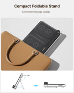 Cargador Inalámbrico Dual para telefonos, earbuds Y reloj.