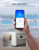 Deshumidificador Govee H7151, 4,500 pies, cubo 2 Gal. WI-FI (USADO)