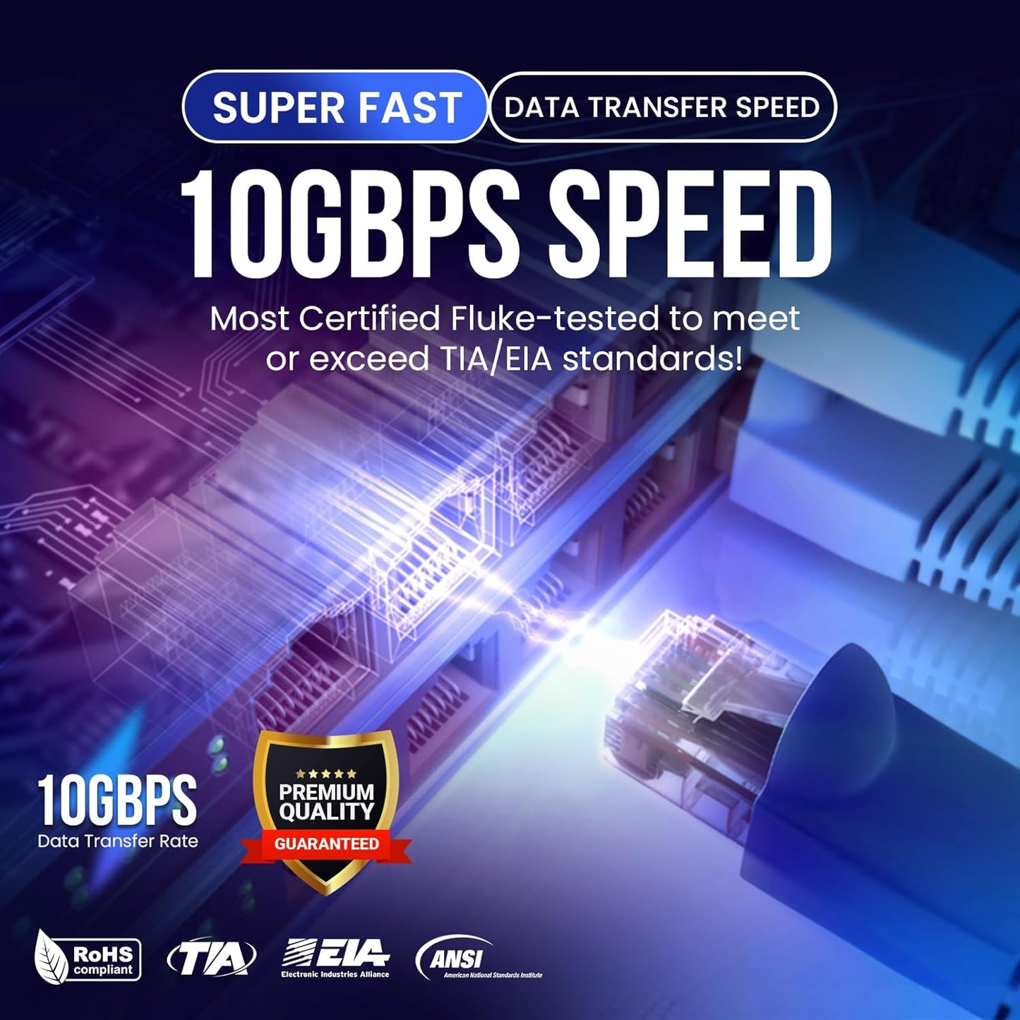 Cable Ethernet a granel CAT6 Plenum (CMP) de 1000 pies.