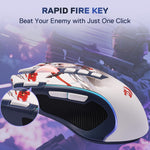 Mouse Gamer Redragon M612AK Pro RGB 8000 DPI Inalámbrico