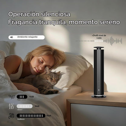 Difusor Aceite Esencial Somniare 1500 Pies² Negro (USADO)
