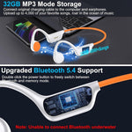 Auriculares de open ear impermeables para Deportes USADO