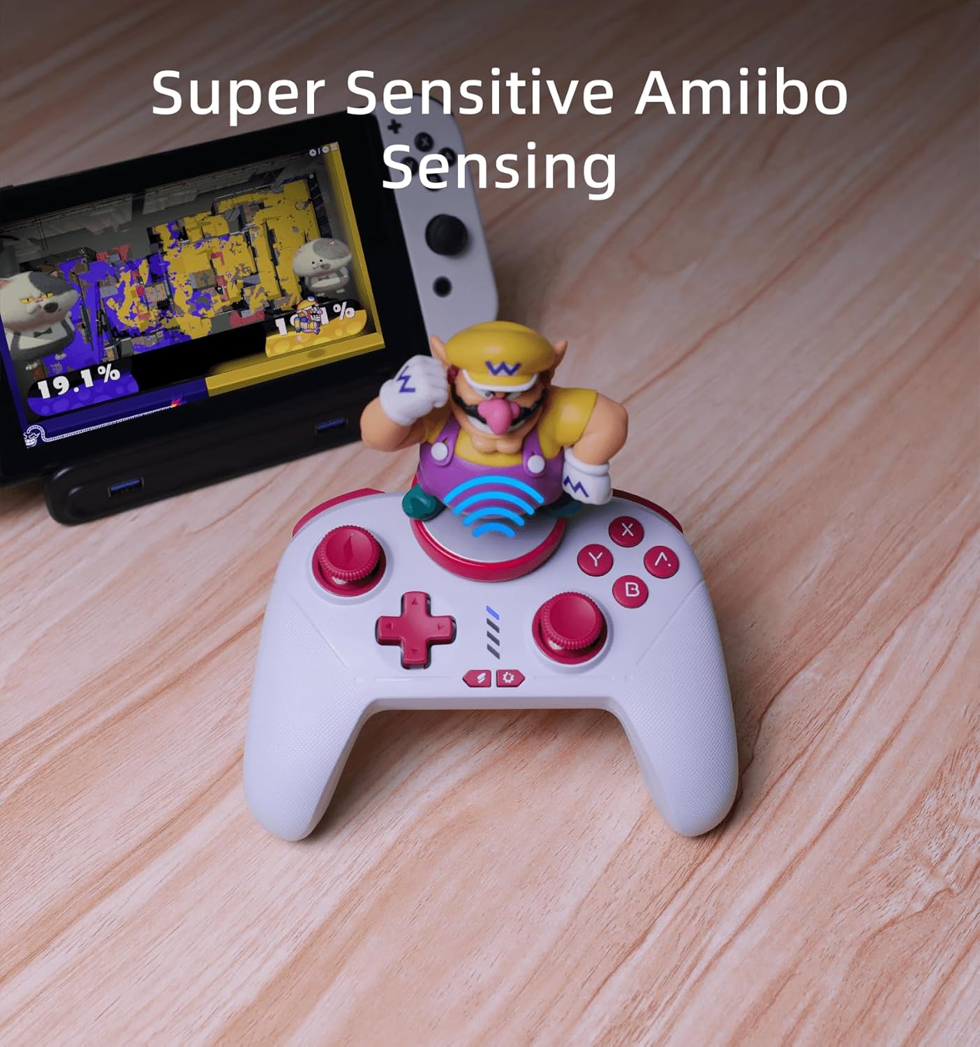 Mando inalámbrico MOBAPAD Hall Effect Drift-Proof para Switch Pro/Lite/OLED