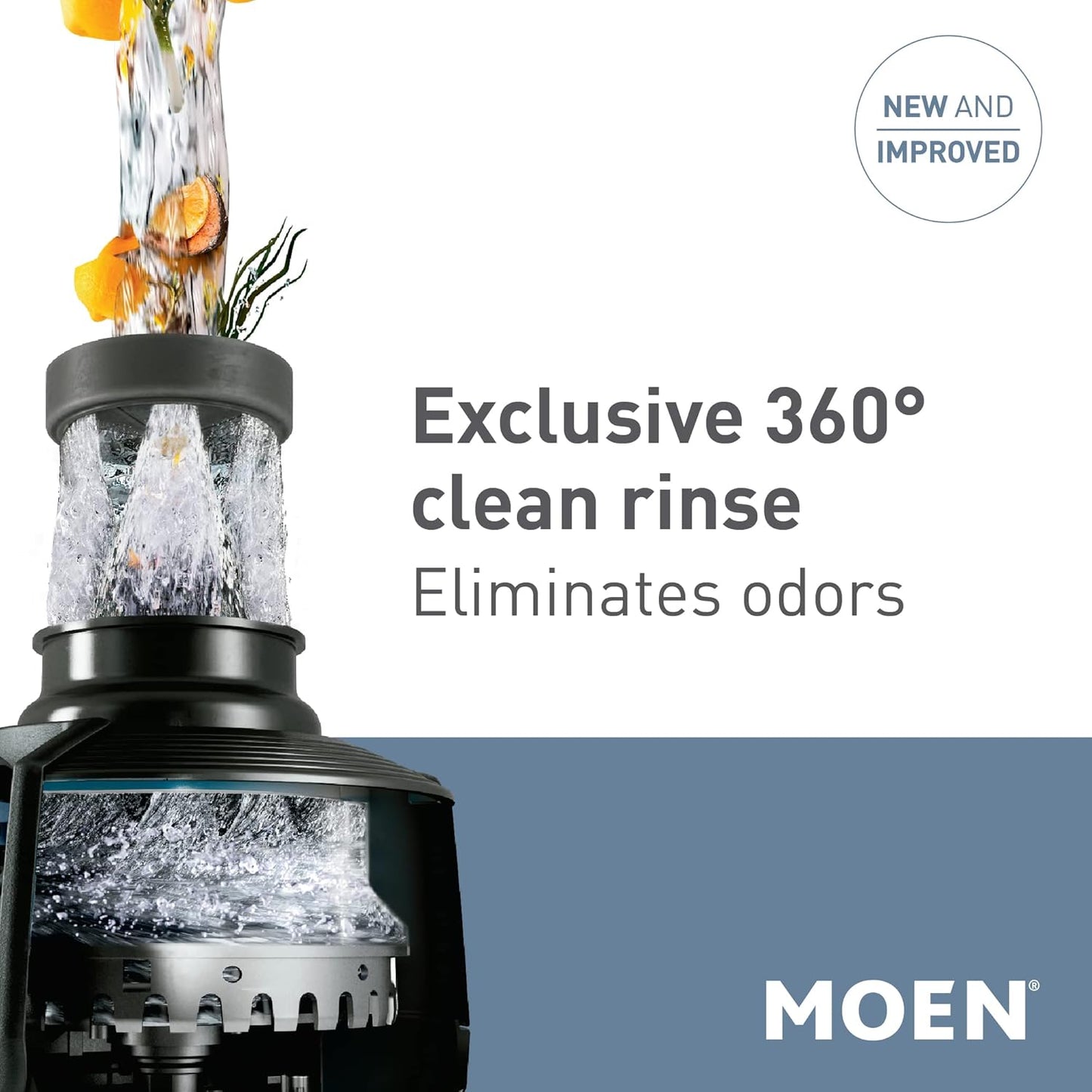 Moen GXP50C GX Pro Series 1/2 HP Eliminación de residuos