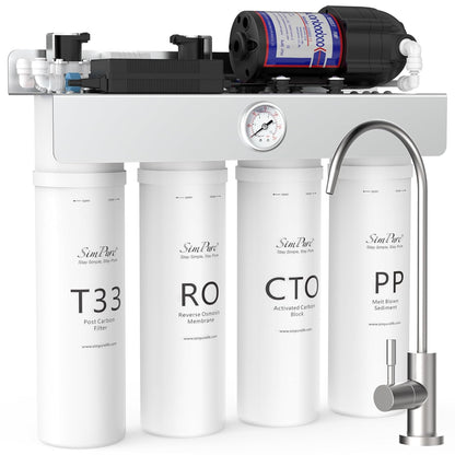 SimPure T1-400UV Sistema de ósmosis inversa, (USADO).