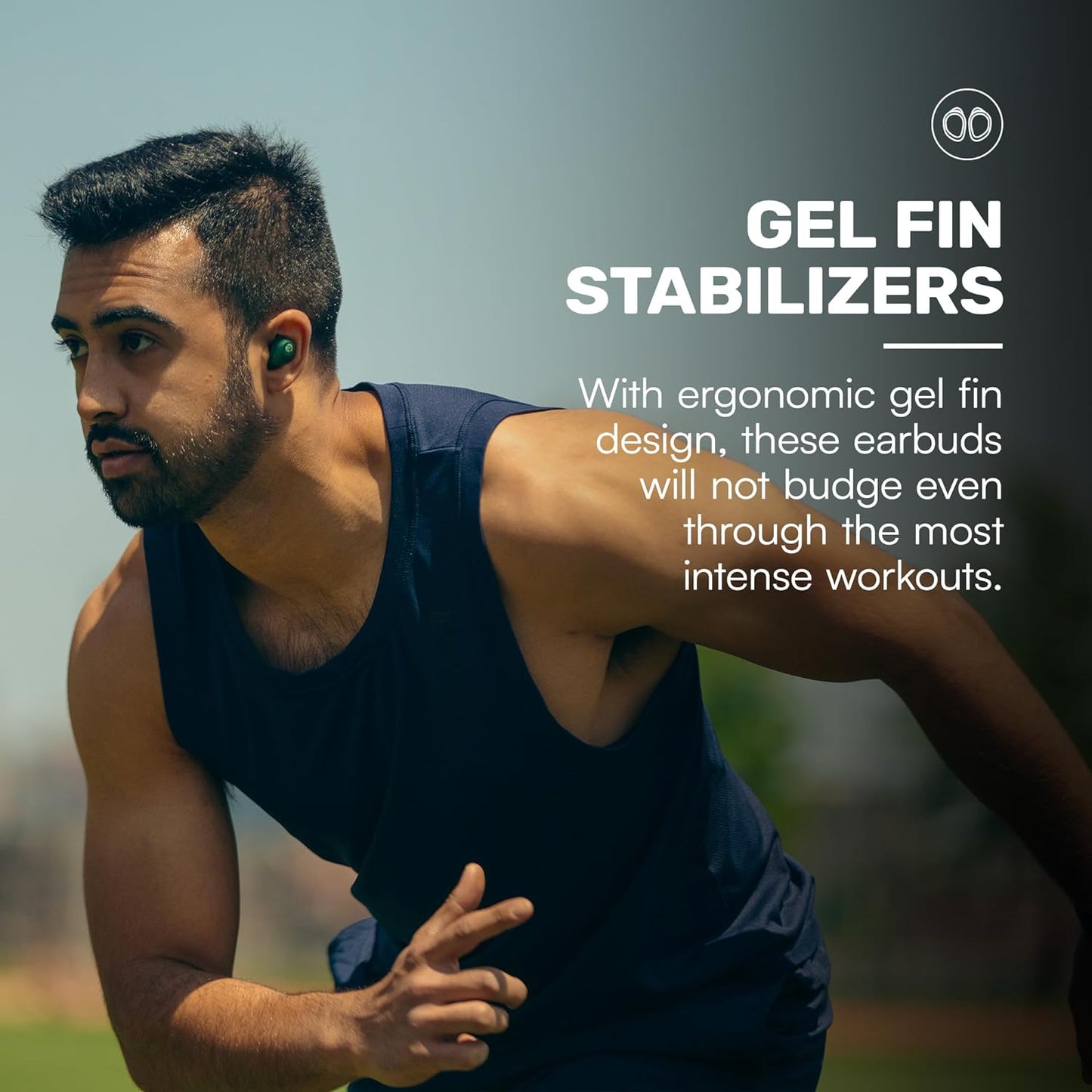 Raycon Fitness - Auriculares inalámbricos,VERDES.