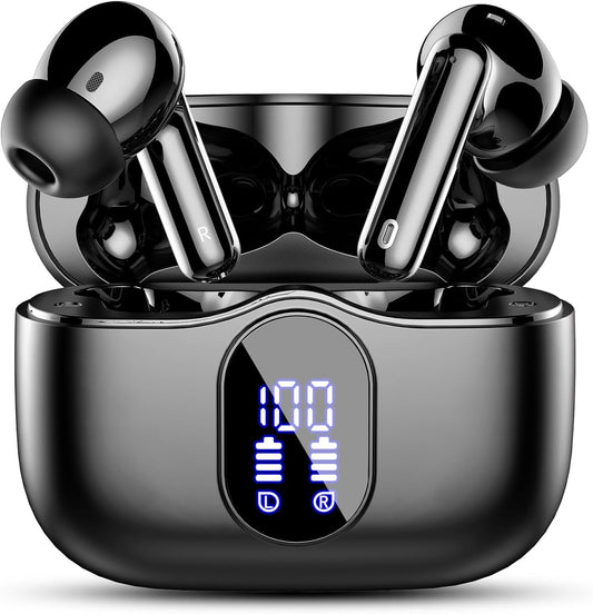 Auriculares Inalámbricos Btootos A90 Bluetooth negro