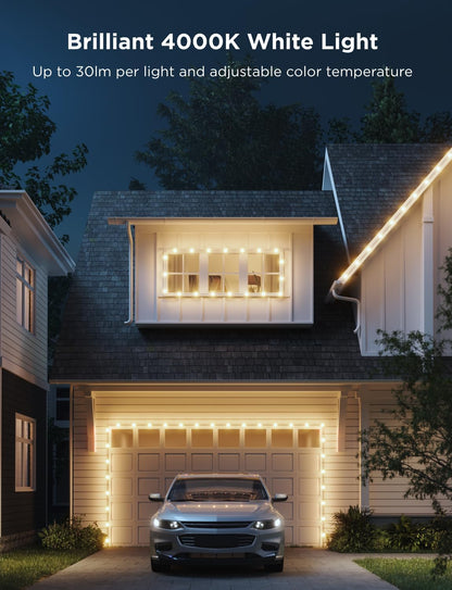 Tiras de luces Govee LED para exteriores, 30mts Control por App IP65