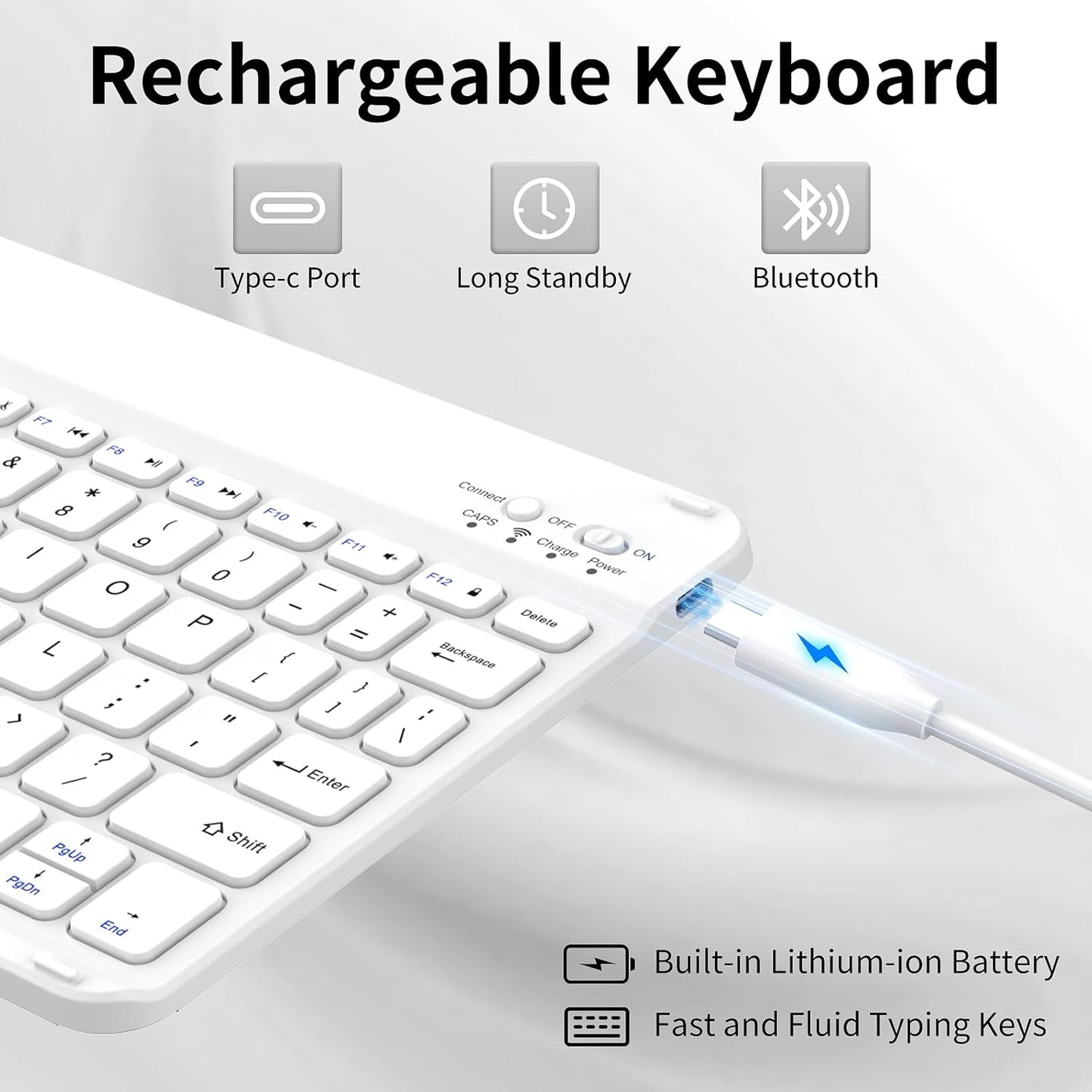 Funda con teclado para iPad Air 5/4 gen 10.9"