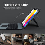 Funda para iPad air de 11ª generación con teclado inalámbrico Nillkin CAJA ABIERTA