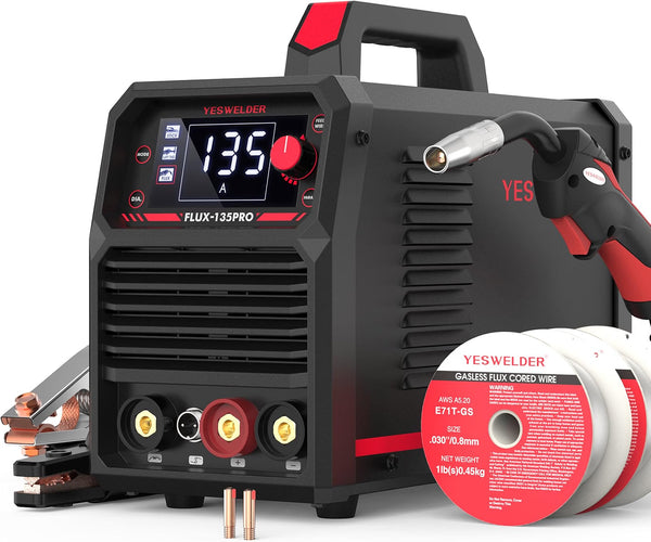 Yeswelder Soldadora Inversora Microalambre, 135 Amp (USADO)