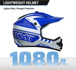 Casco de motocross para niños Roozo FF601-2 Talla M, Azul (USADO)