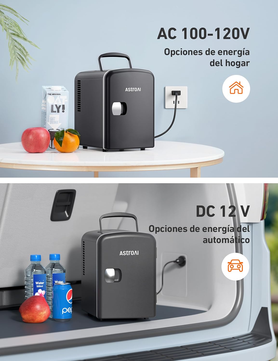Mini Refrigerador Portátil, Electrica para el Skincare 4L. Astro AI
