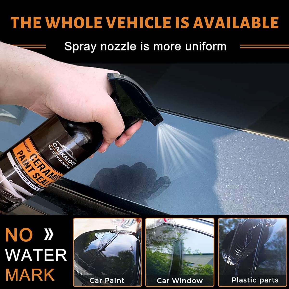 Kit de sellador cerámico rápido, recubrimiento cerámico ultrahidrofóbico.