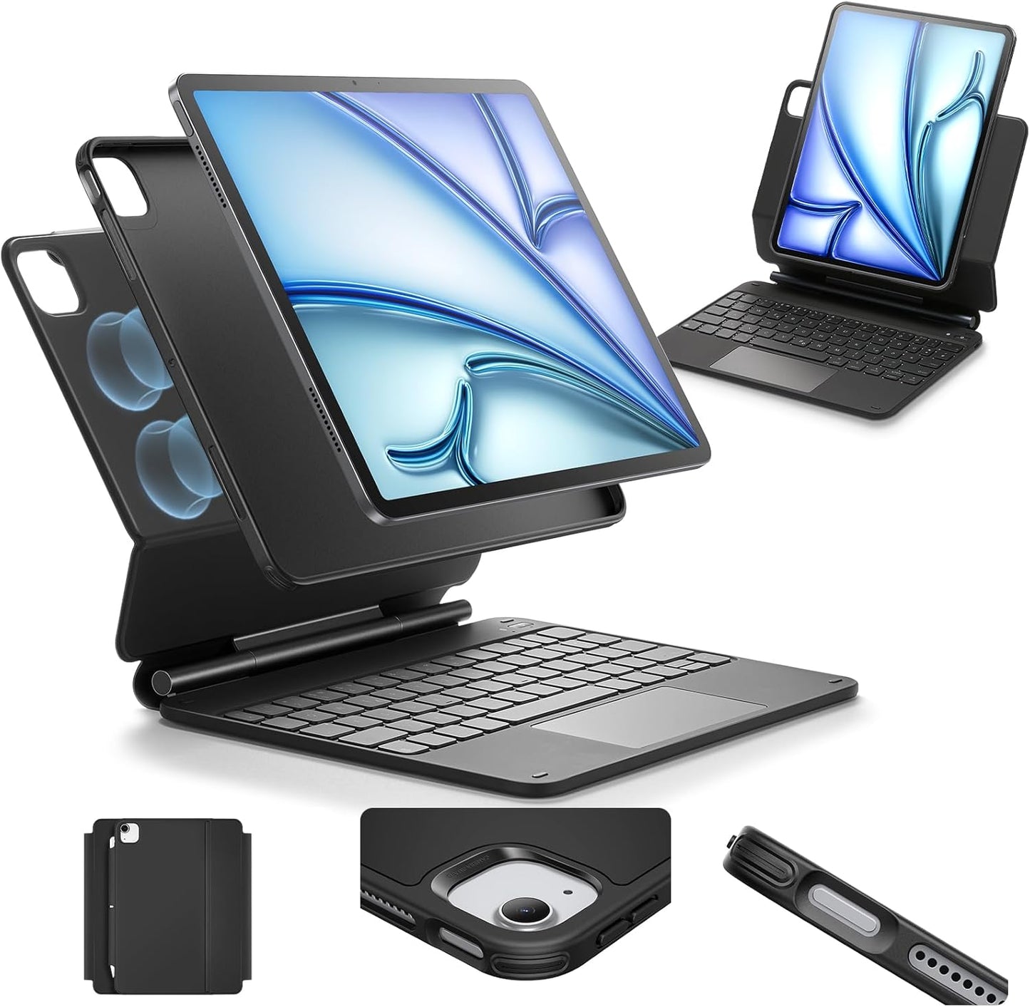 ESR - Funda para iPad Pro  de 11 Pulgadas con Teclado.