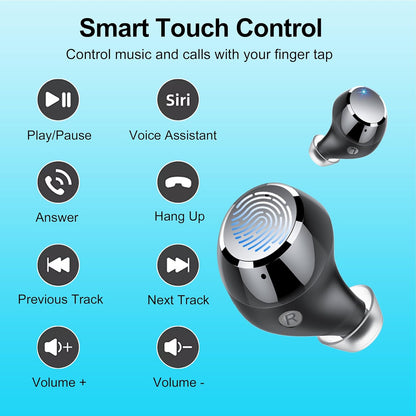 Auriculares Bluetooth Inalámbricos Bluetooth 5.3 Q26 108Hrs (USADO)
